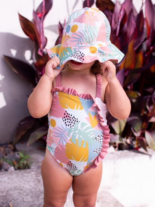 bañador niña sostenible