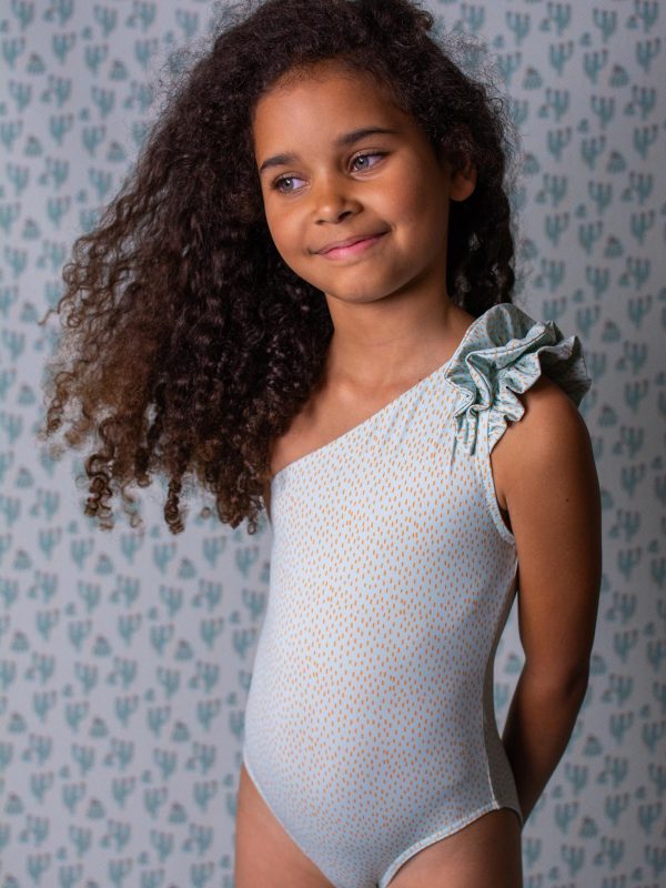 BAÑADOR NIÑA LYCRA ECO brac tampico