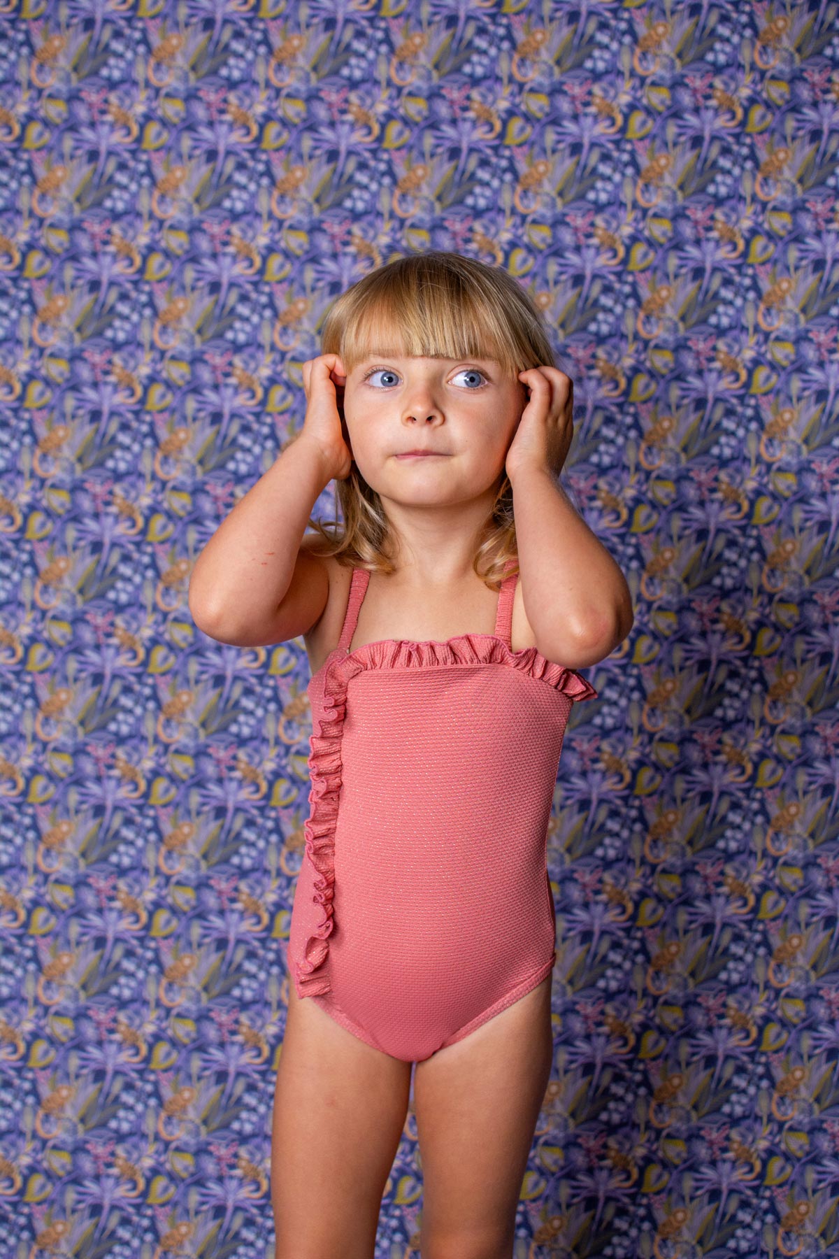 BAÑADOR ECO NUKU lurex rosa - Imagen 3