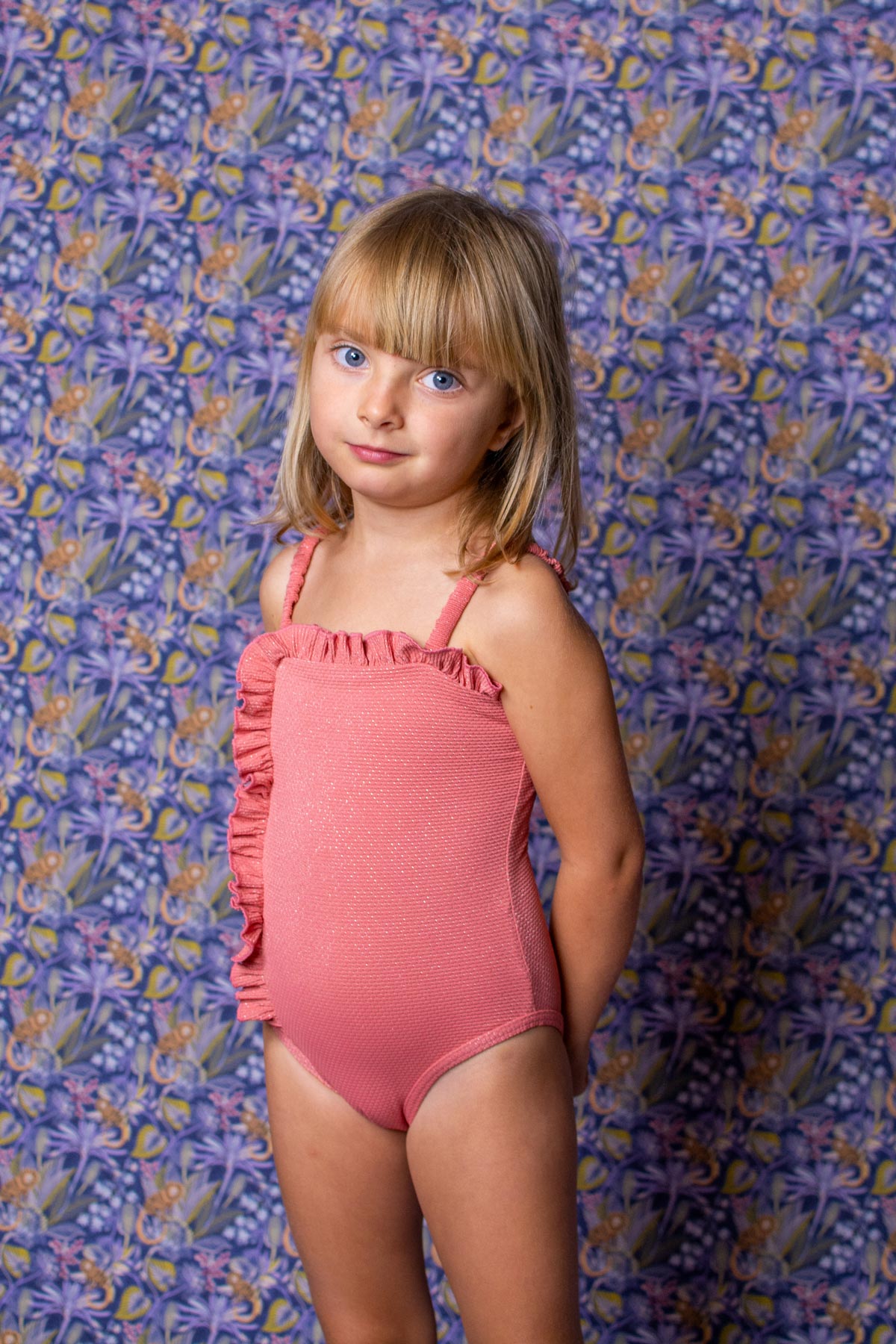 BAÑADOR ECO NUKU lurex rosa - Imagen 4