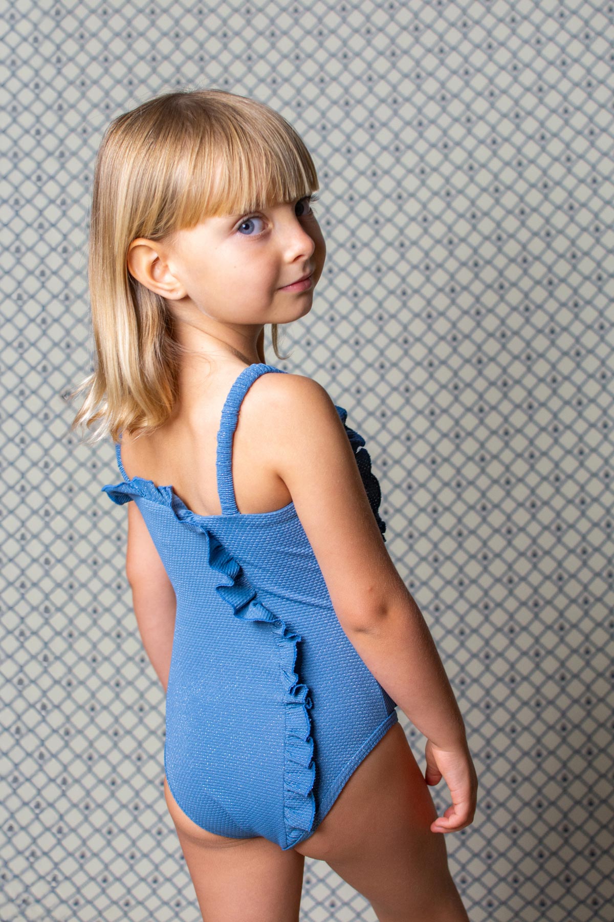 BAÑADOR ECO NUKU lurex blue - Imagen 4